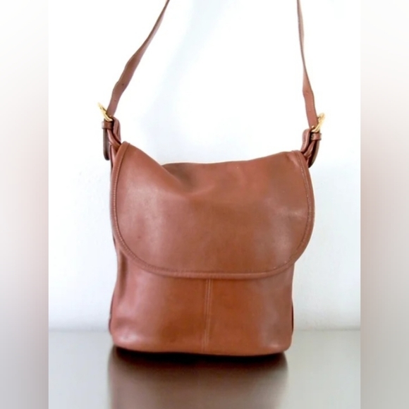 COACH Vintage Whiskey Leather Whitney Bag. 4115 - Picture 1 of 9